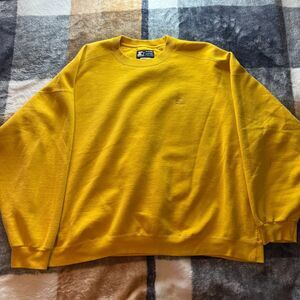 Vintage Starter Yellow Crewneck Heavyweight Sweatshirt Men’s 2XL PRO80 Tag
